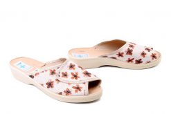 ADANEX 30229 308/1ED beżowy, kapcie damskie. Brązowe kapcie damskie Adanex. Za 63.74 zł.