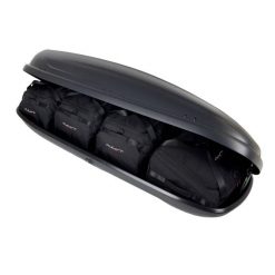 Torby Do Boksu Dachowego Interpack Traxer 6.2 4Szt Kjust. Czarne torby podróżne KJUST, bez wzorów. Za 801.00 zł.