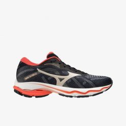 Buty do biegania damskie Mizuno Wave Ultima 13. Czarne obuwie sportowe damskie Mizuno, bez zapięcia, do biegania, mizuno wave. W wyprzedaży za 427.95 zł.