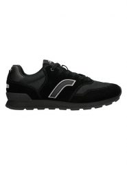 Relaks Skórzane sneakersy w kolorze czarnym rozmiar: 42. Czarne obuwie sportowe damskie Relaks, z materiału, bez zapięcia. Za 253.54 zł.
