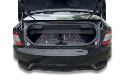 Torby Do Bagażnika Maserati Gran Cabrio 2011-2019 2Szt Kjust. Czarne torby podróżne KJUST, bez wzorów, z kauczuku. Za 478.00 zł.