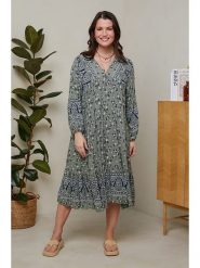 Curvy Lady Sukienka w kolorze khaki rozmiar: 44/46. Brązowe sukienki damskie Curvy Lady, bez wzorów, z wiskozy, klasyczne, bez ramiączek. Za 93.07 zł.