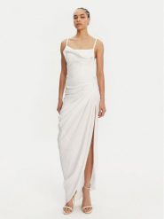 JACQUEMUS Sukienka wieczorowa 21E243DR001-1020 Biały Regular Fit. Białe sukienki damskie JACQUEMUS, bez wzorów, z wiskozy, wizytowe, bez ramiączek. Za 2,829.00 zł.