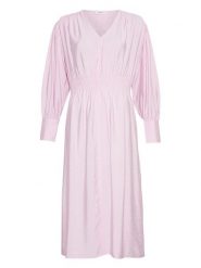 MOSS COPENHAGEN Sukienka "Karrie Ladonna" w kolorze jasnoróżowym rozmiar: XL. Różowe sukienki damskie Moss Copenhagen, bez wzorów, z wiskozy, klasyczne, bez ramiączek. Za 114.17 zł.