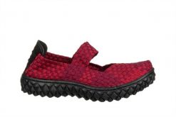 Półbuty Rock Over Deep Bordo 032037, Czerwony, Materiał - 36. Czerwone obuwie sportowe treningowe Rock Spring, na lato, bez wzorów, z materiału, bez obcasa, bez zapięcia. W wyprzedaży za 164.99 zł.