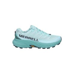 Buty do biegania damskie Merrell Agility Peak 5. Niebieskie obuwie sportowe damskie Merrell, z syntetyku, bez zapięcia, do biegania. Za 599.99 zł.