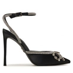 Szpilki Steve Madden. Czarne szpilki damskie Steve Madden, bez wzorów, bez obcasa, na szpilce, bez zapięcia. Za 309.99 zł.