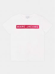 Marc Jacobs T-Shirt W15679 Biały Regular Fit. Białe koszulki i t-shirty dziewczęce Marc Jacobs, bez wzorów, z bawełny, bez kołnierzyka, bez ramiączek. Za 239.99 zł.