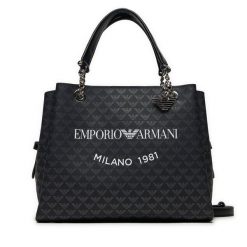 Torebka Emporio Armani. Czarne torebki klasyczne damskie Emporio Armani, bez dodatków. Za 789.99 zł.