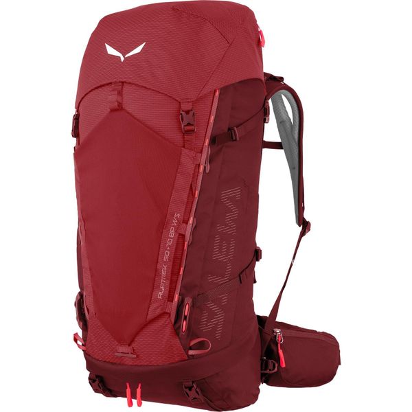 Plecak trekkingowy damski Alptrek 50 Women. Czerwone plecaki Salewa, bez wzorów. Za 1,099.99 zł.