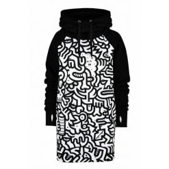 Bluza outdoorowa z kapturem damska DEEP TRIP Miszmasz softshell. Czarne bluzy damskie DEEP TRIP, na zimę, m, bez wzorów, z bawełny, z kapturem. Za 499.00 zł.