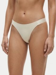 Guess Stringi O6GE05 KE831 Biały. Białe stringi Guess, z aplikacjami, z bawełny. Za 89.99 zł.