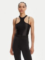 Versace Jeans Couture Body 78HAM210 Czarny Slim Fit. Czarne body i gorsety Versace Jeans Couture, bez wzorów, z jeansu. Za 629.99 zł.