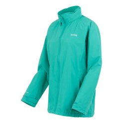 Kurtka Wodoodporna Damska Daysha II. Niebieskie kurtki damskie Regatta, m, bez wzorów, z elastanu, z kapturem. Za 246.99 zł.