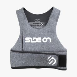 Kamizelka ochronna do kitesurfingu/windsurfingu Side On. Brązowe kamizelki damskie SIDE ON, xl, bez wzorów, z neoprenu, bez kaptura. W wyprzedaży za 189.99 zł.