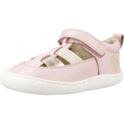 Sandały GIOSEPPO ODELL Rose. Czerwone sandały damskie Gioseppo, bez wzorów, ze skóry, bez obcasa, bez zapięcia. Za 203.99 zł.