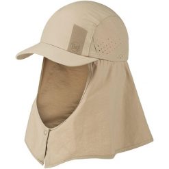 Czapka z daszkiem Buff Sahara Birch Grey S/M. Szare czapki z daszkiem damskie Buff, bez wzorów. Za 206.99 zł.