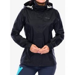 Kurtka przeciwdeszczowa damska Marmot PreCip Eco Jacket. Czarne kurtki damskie Marmot, m, bez wzorów, bez kaptura. Za 557.40 zł.