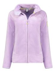 Canadian Peak Kurtka polarowa "Udilas" w kolorze lawendowym rozmiar: XL. Różowe kurtki damskie Canadian Peak, xl, bez wzorów, z materiału, bez kaptura. Za 86.95 zł.