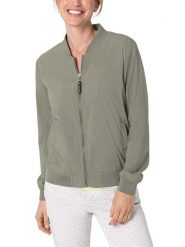 Timezone Kurtka w kolorze khaki rozmiar: W28/L28. Brązowe kurtki damskie Timezone, l, bez wzorów, bez kaptura. Za 69.99 zł.