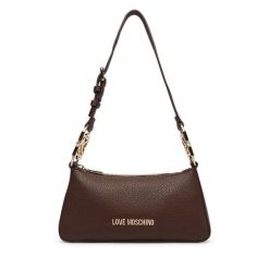 Torebka LOVE MOSCHINO. Brązowe torebki klasyczne damskie Love Moschino, bez dodatków. Za 859.99 zł.