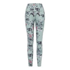 Damskie wpływowe legginsy. Zielone legginsy damskie Dare 2b, bez wzorów. W wyprzedaży za 129.99 zł.