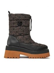 Liu Jo Botki Flair 01 SF3013 TX343 Czarny. Czarne botki damskie Liu Jo, z materiału, bez obcasa, na płaskiej podeszwie, bez zapięcia. Za 1,039.00 zł.