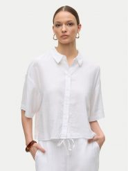 Vero Moda Koszula Linn 10306820 Biały Relaxed Fit. Białe koszule damskie Vero Moda, s, bez wzorów, z wiskozy, bez kołnierzyka, bez ramiączek. Za 169.99 zł.