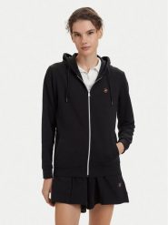 Beverly Hills Polo Club Bluza P-SS26W-F546540 Czarny Regular Fit. Czarne bluzy damskie Beverly Hills Polo Club, xs, bez wzorów, z bawełny, bez kaptura. Za 279.99 zł.
