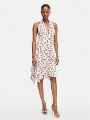 Guess Sukienka codzienna W6YKAV K6706 Kremowy Regular Fit. Białe sukienki damskie Guess, z aplikacjami, z syntetyku, bez ramiączek. Za 614.99 zł.
