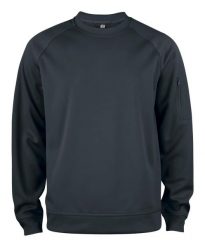 Clique Basic Active Bluza z Okrągłym Dekoltem Poliester – black. Czarne bluzy damskie CLIQUE, s, bez wzorów, z poliesteru, bez kaptura. Za 162.59 zł.