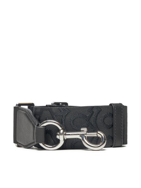 Marc Jacobs Wymienny pasek do torebki 2F3SST016S08 Czarny. Czarne torebki klasyczne damskie Marc Jacobs, z materiału, bez dodatków. Za 449.99 zł.