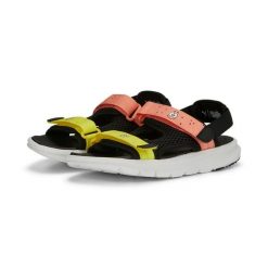 Sandały Puma EVOLVE SPONGEBOB JR. Czarne sandały damskie Puma, bez wzorów, bez obcasa, bez zapięcia. Za 148.06 zł.