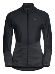 Odlo Kurtka hybrydowa "Zeroweight Warm" w kolorze czarnym do biegania rozmiar: XS. Czarne kurtki sportowe damskie ODLO, xs, bez wzorów, ze skóry, bez kaptura. Za 175.67 zł.