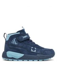 Primigi Sneakersy 2456522 Granatowy. Niebieskie buty sportowe chłopięce Primigi, ze skóry, bez zapięcia. Za 219.99 zł.