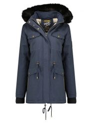 ANAPURNA Parka "Celestana" w kolorze granatowym rozmiar: L. Niebieskie parki damskie ANAPURNA, l, bez kaptura. Za 259.13 zł.