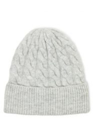 Marie Lund Czapka Kobiety Sztuczne włókno szary, ONE SIZE. Szare czapki damskie Marie Lund, bez wzorów, z włókna. Za 149.95 zł.