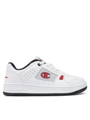 Champion Sneakersy Rebound Summerize B Gs Low Cut Shoe S32876-CHA-WW005 Biały. Białe buty sportowe chłopięce Champion, ze skóry, bez zapięcia. Za 149.99 zł.