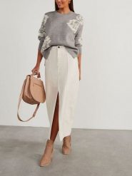 LA Angels Sweter w kolorze szarym rozmiar: M. Szare swetry klasyczne damskie LA Angels, m, bez kołnierzyka. Za 213.69 zł.