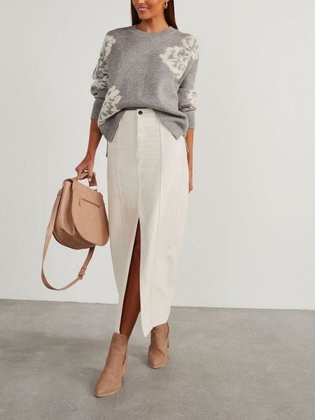 LA Angels Sweter w kolorze szarym rozmiar: M. Szare swetry klasyczne damskie LA Angels, m, bez kołnierzyka. Za 226.77 zł.