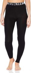 Damskie legginsy Calvin Klein Logo czarne. Czarne legginsy damskie Calvin Klein, l, bez wzorów, z elastanu. Za 204.99 zł.