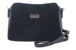 Listonoszka skórzana BARBERINI'S czarna 931-1. Czarne shopper bag Barberinis, bez wzorów, ze skóry, duże, bez dodatków. Za 249.99 zł.