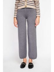 ASSUILI Spodnie materiałowe w kolorze szarym rozmiar: 36. Szare spodnie materiałowe damskie Assuili, bez wzorów, z materiału. Za 104.99 zł.