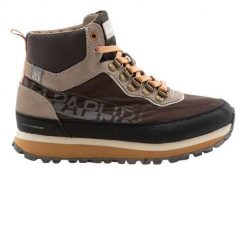 Buty turystyczne damskie Napapijri Napa Raindrum. Brązowe obuwie trekkingowe damskie Napapijri, bez zapięcia. Za 449.00 zł.