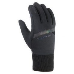 Rękawice narciarskie Cairn Okaro Touch. Czarne rękawiczki damskie CAIRN, bez wzorów. Za 217.00 zł.