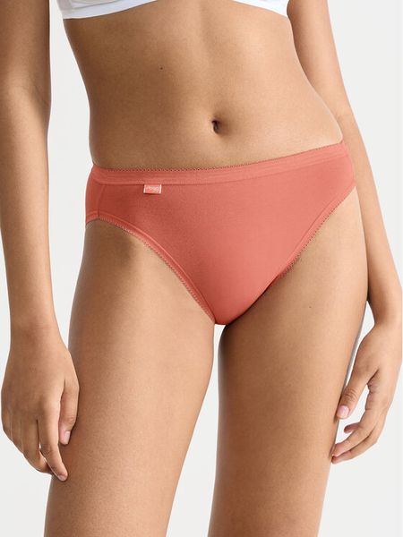 Sloggi Komplet fig Basic 10222391 Różowy. Czerwone komplety bielizny Sloggi, bez wzorów, z bawełny. Za 89.99 zł.