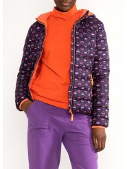 Blutsgeschwister Kurtka pikowana w kolorze fioletowym rozmiar: L. Różowe kurtki damskie Blutsgeschwister, l, bez wzorów, z wiskozy, bez kaptura. Za 301.64 zł.