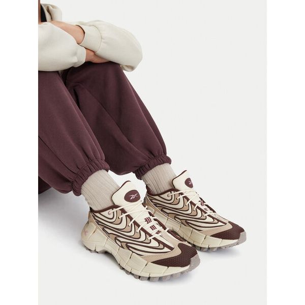 Buty do biegania Reebok. Brązowe obuwie sportowe treningowe Reebok, do biegania. Za 659.99 zł.