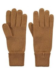 Barts Rękawiczki w kolorze jasnobrązowym rozmiar: 7. Brązowe rękawiczki damskie Barts, bez wzorów, prążkowane. Za 108.49 zł.