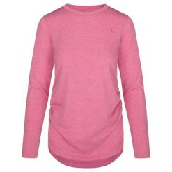 Stylowa i Wygodna Koszulka Damska Loap Baxana Różowa XL. Czerwone koszulki damskie Lowa, xl, bez wzorów, z bawełny, bez kołnierzyka, bez ramiączek. Za 81.10 zł.